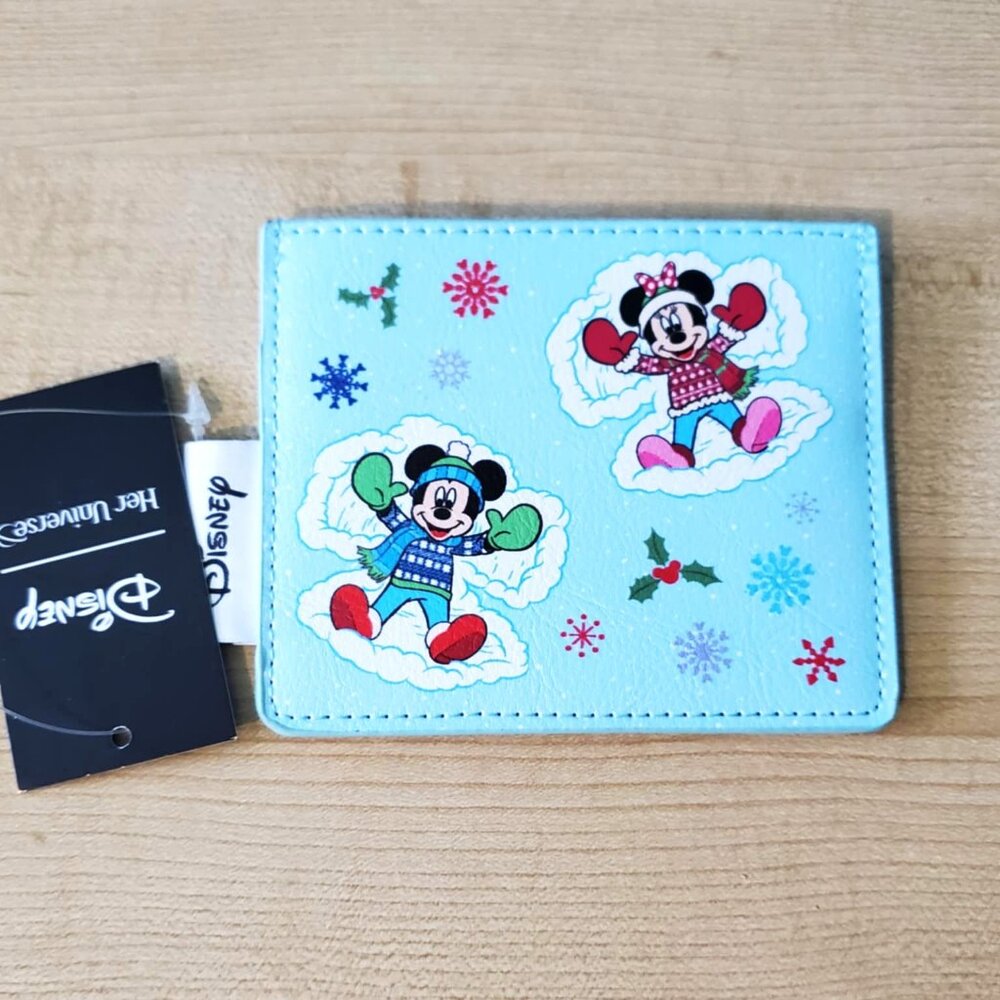 Her Universe x Disney Mickey and Minnie Snowday Cardholder